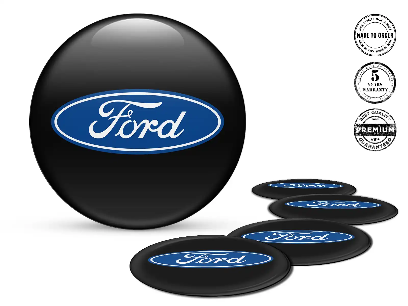 Ford Decalcomania Cerchio Auto Design Cupola Elegante